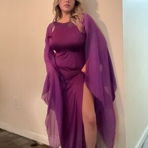 American Vintage Purple Maxi Dress